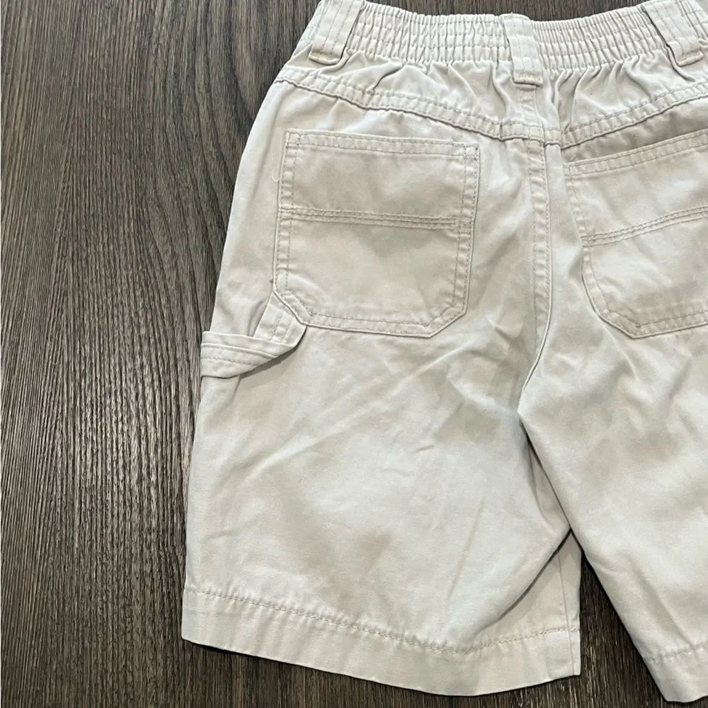 Crewcuts Boys Tan Cargo Shorts - Size 6